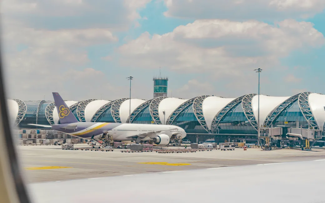 Imagen editorial de Bangkok-Suvarnabhumi